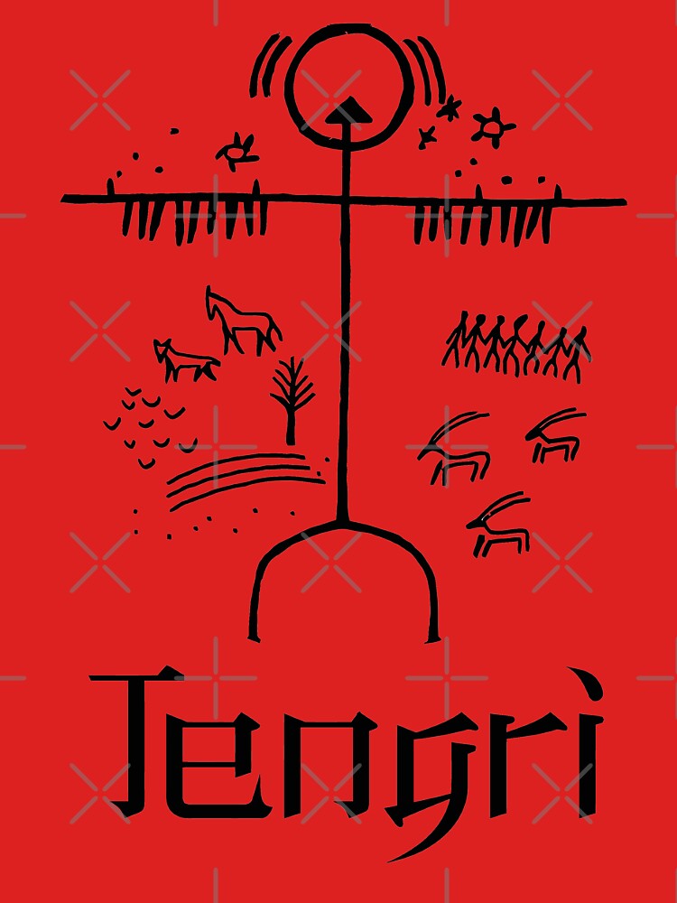 "Tengri - Shaman" T-shirt for Sale by tuwegl | Redbubble | tengri t ...