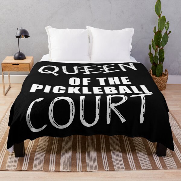 Item preview, Queen of The Pickleball Court Classic designed and sold by tuzovaoneald.