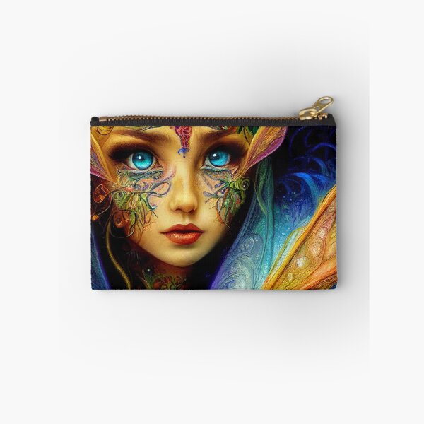 Item preview, Ornate Rainbow Faerie Face designed and sold by fairytailsaiart.