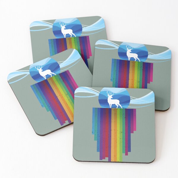 Item preview, Deer Harmony No. 1 designed and sold by WallGarden.