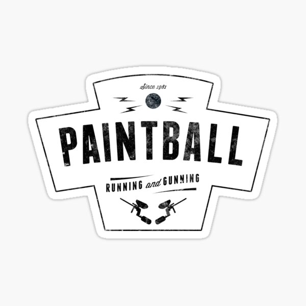 Vista previa del artículo con la obra «Running y Gunning Paintball!», diseñado y vendido por dtkindling.