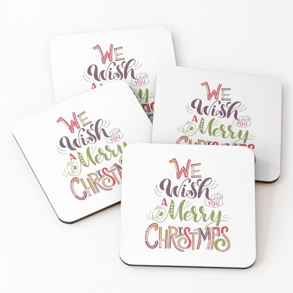 Item preview, We Wish You A Merry Christmas Art Design Draw Street Art Text Word Phrase designed and sold by BK-Fishing.