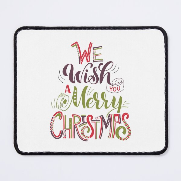 Item preview, We Wish You A Merry Christmas Art Design Draw Street Art Text Word Phrase designed and sold by BK-Fishing.