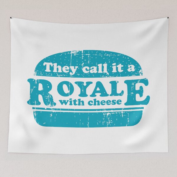 Item preview, Pulp Fiction - they call it a royale with cheese designed and sold by gmcguckin.