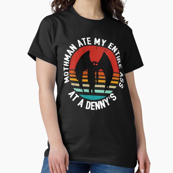 Item preview, Mothman Ate My Entire Ass At a Denny's Mothman Vintage designed and sold by Fleyshop.