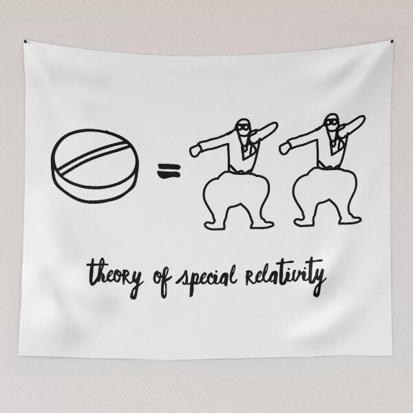 Item preview, Einstein's Theory of Special Relativity - E=MC2 designed and sold by Lick-Design.