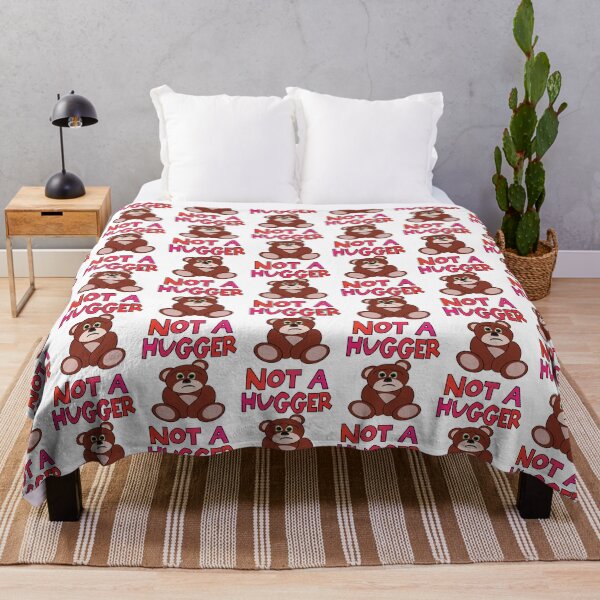 Item preview, Not a Hugger Teddy Bear stickers, hat, tees, mugs and more designed and sold by FlippinTurtles.