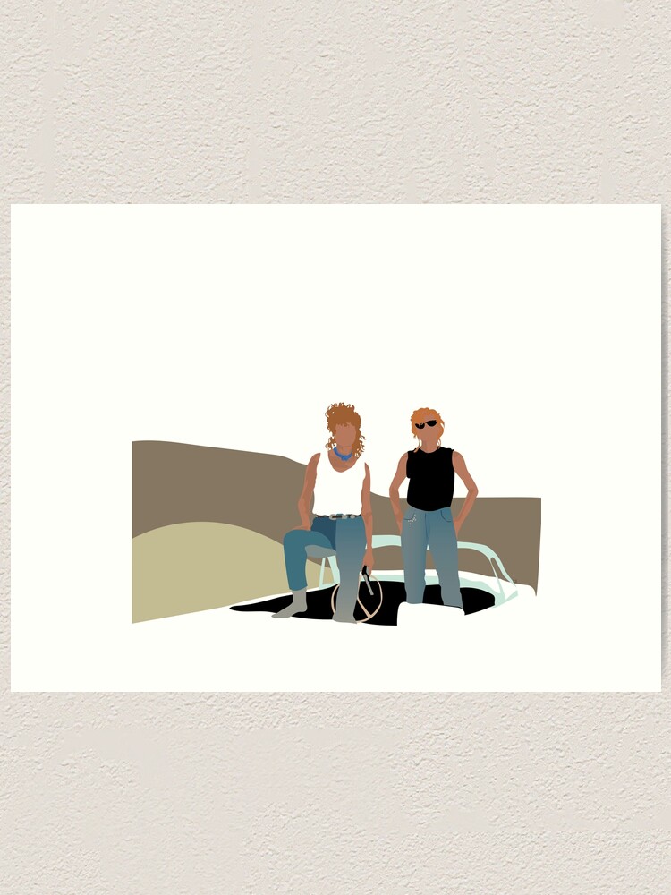 Thelma & Louise Art Board Print for Sale by PuzzleBuzz