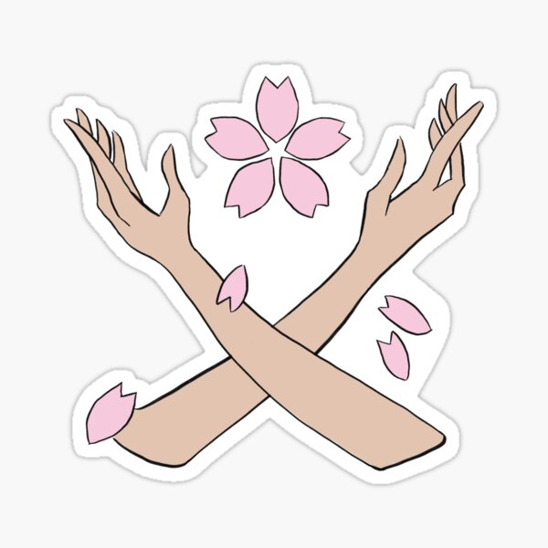 Robin Hands Sticker