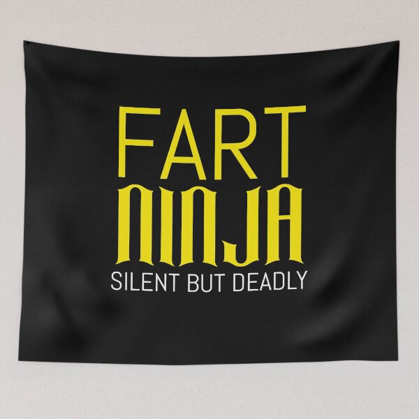 Item preview, FART NINJA SILENT BUT DEADLY designed and sold by BestCoolStuff.