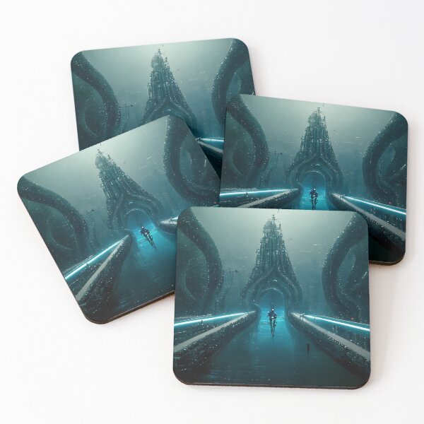 Item preview, Underwater Cyberpunk City designed and sold by Jaraz.