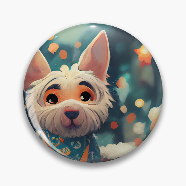 Item preview, Christmas puppy looking at you designed and sold by KOTOdesign.