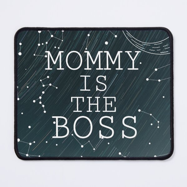 Item preview, Mommy is the boss- starred background designed and sold by josephsteez.