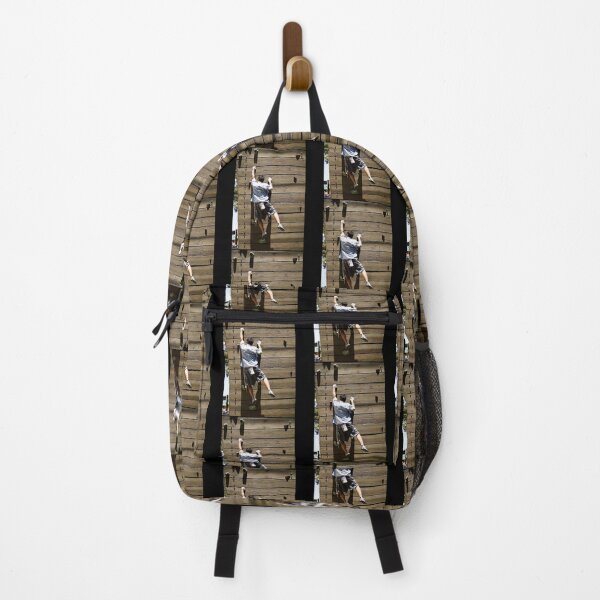 Item preview, 12 a man climbs a climbing wall jay reilly designed and sold by hemmengubioj.