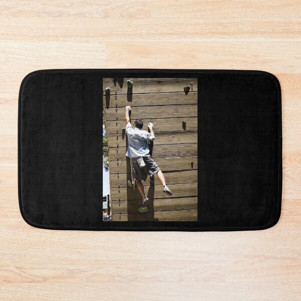Item preview, 12 a man climbs a climbing wall jay reilly designed and sold by hemmengubioj.