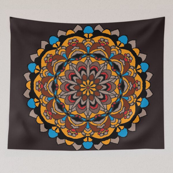Item preview, Mandala biue designed and sold by  Mudikeys.