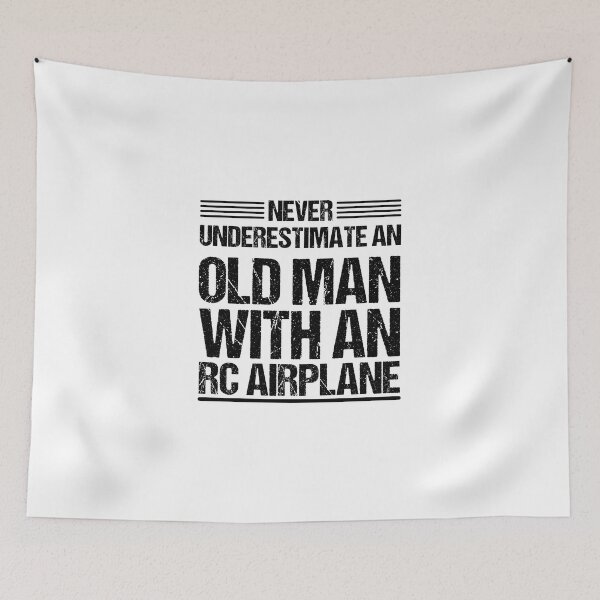 Item preview, Never Underestimate An Old Man With An RC Airplane designed and sold by jaftees.