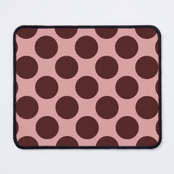 Item preview, Pink and Maroon Polka Dot Classic Retro pattern designed and sold by ModSupporters.