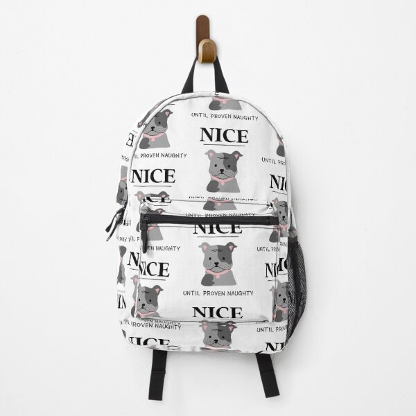 Item preview, NICE UNTIL PROVEN NAUGHTY designed and sold by BestCoolStuff.