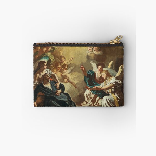 Item preview, Saint Philip Neri receiving the Holy Spirit in the Catacombs of Saint Sebastian | Francesco Solimena | 1710 Christian Art designed and sold by CJET.