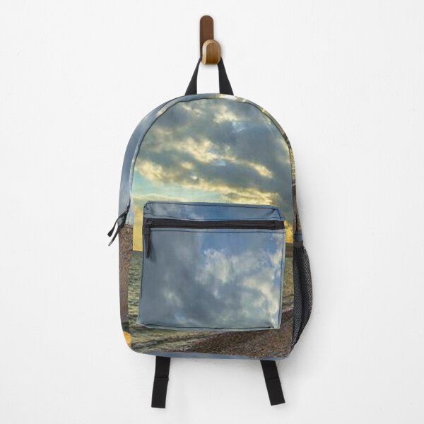Item preview, Beautiful sunset  on the beach view beside the mountain mock  designed and sold by Durgaa D.