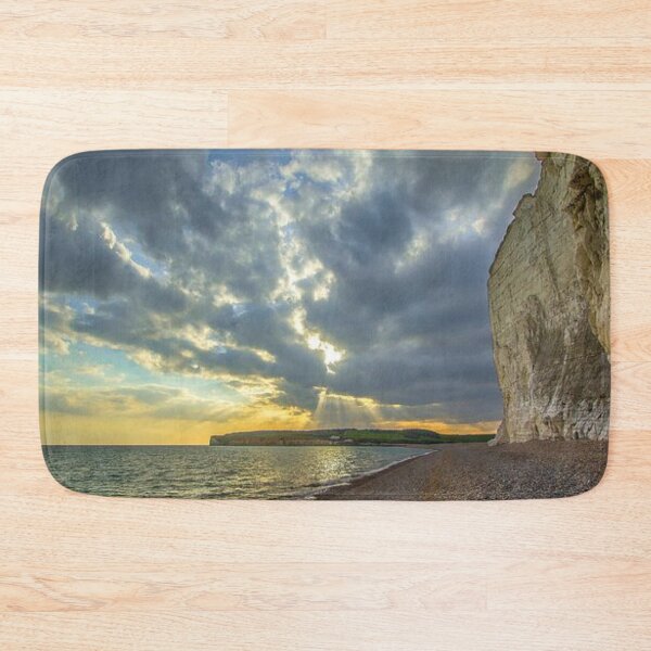 Item preview, Beautiful sunset  on the beach view beside the mountain mock  designed and sold by Durgaa D.