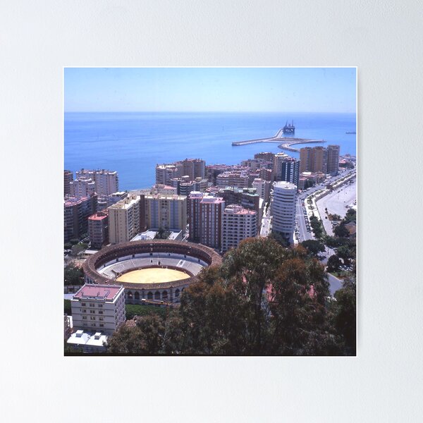 Item preview, The Bull Ring and Malaga, Costa del Sol, Spain. designed and sold by Brunoboy.