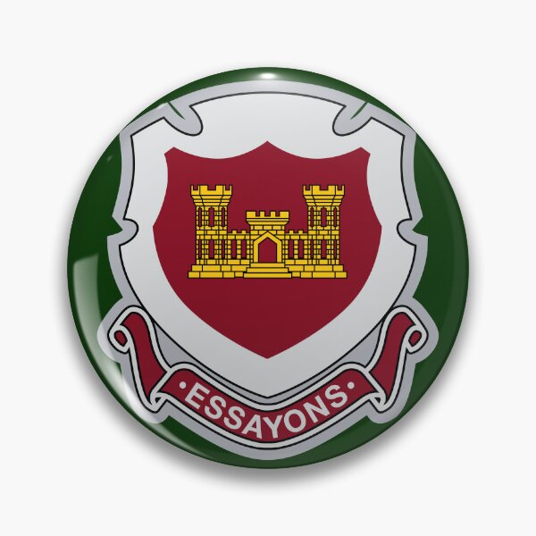 Item preview, ARMY ENGINEER COPRS REGIMENTAL CREST designed and sold by WOOFANG.