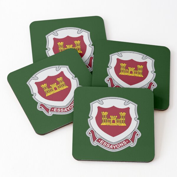 Item preview, ARMY ENGINEER COPRS REGIMENTAL CREST designed and sold by WOOFANG.