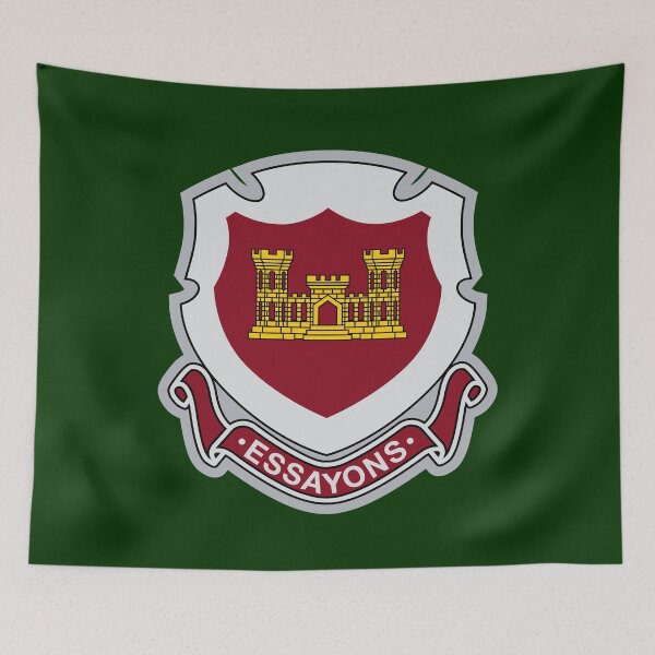 Item preview, ARMY ENGINEER COPRS REGIMENTAL CREST designed and sold by WOOFANG.