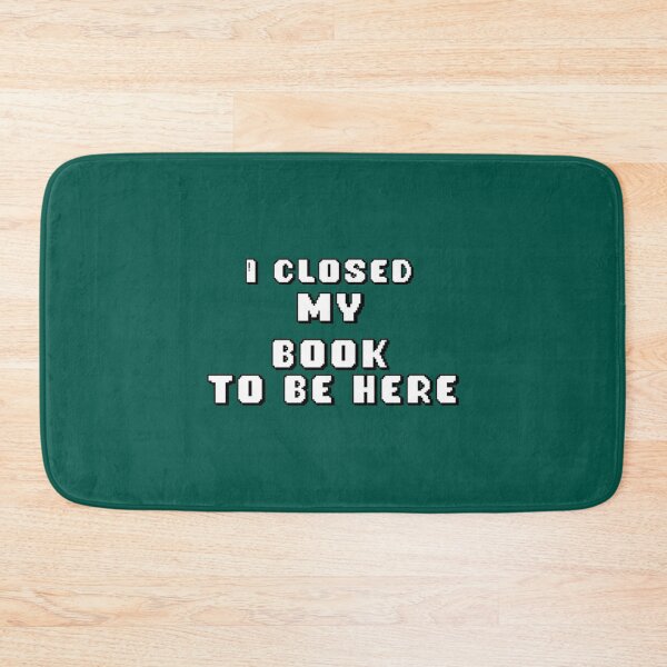Item preview, i closed my book   designed and sold by GlossBossCollec.