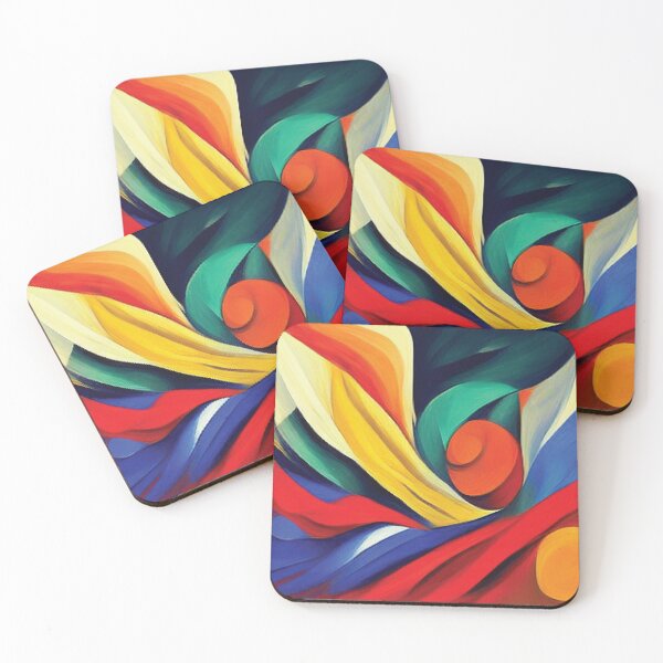 Item preview, Contemporary Abstract Colorful Design Pattern designed and sold by delohill.