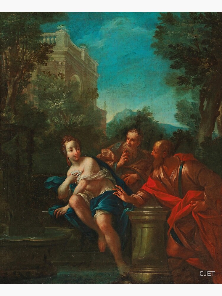 "Susanna And The Elders | Roman Art | 18th Century Biblical Art" Poster ...