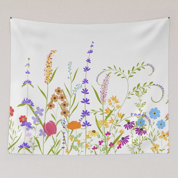 Item preview, colourful wildflowers 2022 designed and sold by ColorandColor.