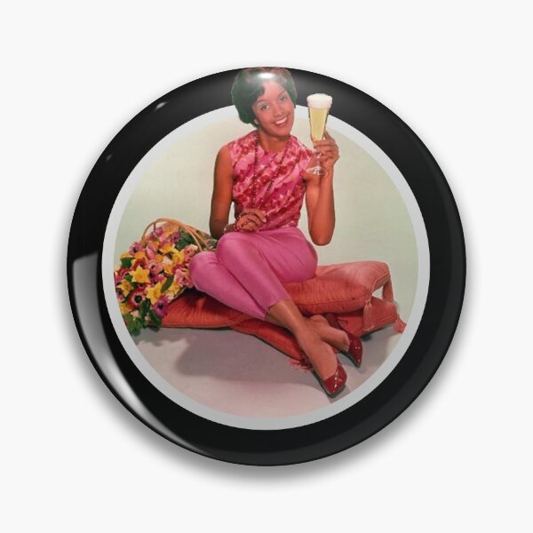 Item preview, Cheers!!! white only a circle and a lady inviting us a drink! designed and sold by OptLuv.