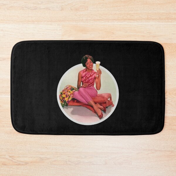 Item preview, Cheers!!! white only a circle and a lady inviting us a drink! designed and sold by OptLuv.