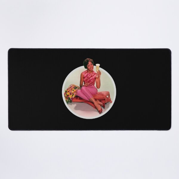 Item preview, Cheers!!! white only a circle and a lady inviting us a drink! designed and sold by OptLuv.