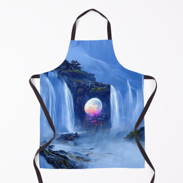 Item preview, Magical waterfalls portal designed and sold by manacosmicdance.