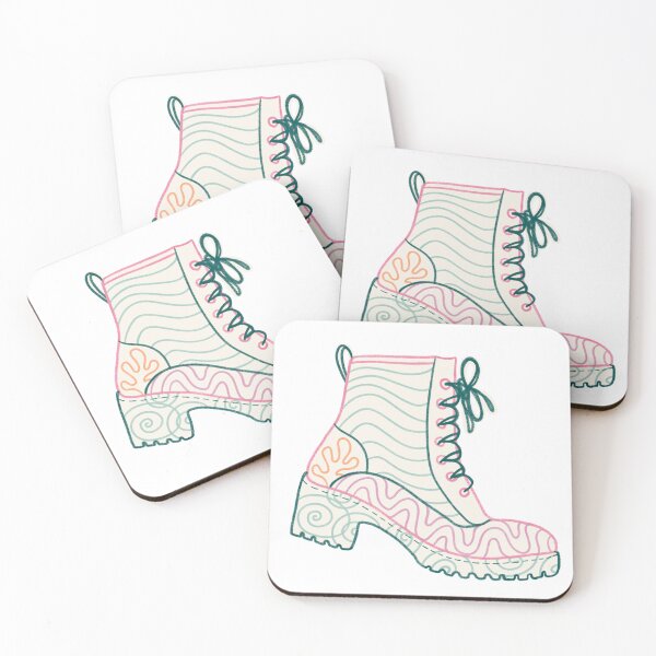 Item preview, Combat boot - colorful designed and sold by Jeandabean.