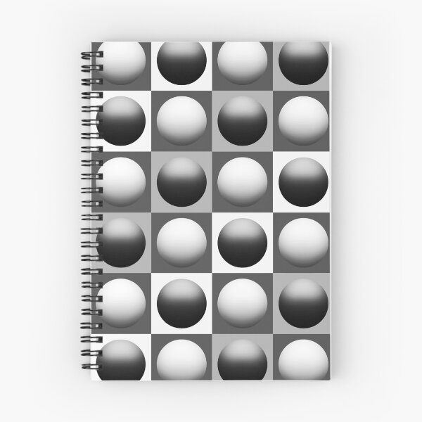 Item preview, Grid of Spheres, Black, White and Gray / Grey designed and sold by Marymarice.