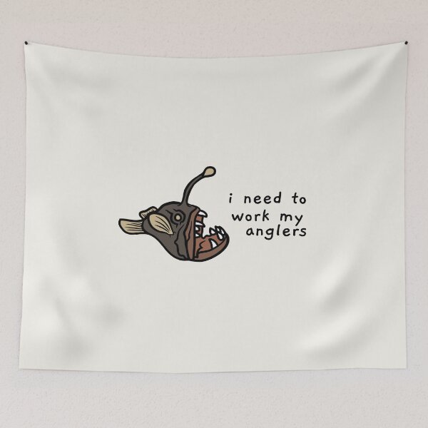 Item preview, i need to work my anglers designed and sold by AprilCreations.