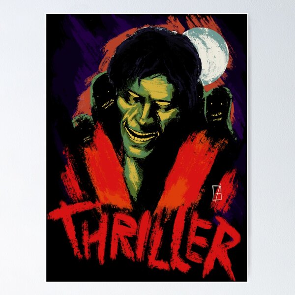 Halloween Thriller Night Werewolf Poster for Sale by loganferret