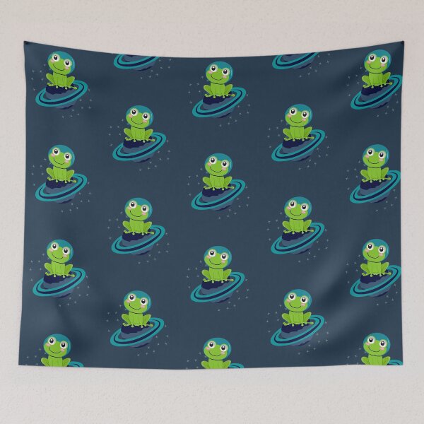 Item preview, Space frog, funny cute frog in space designed and sold by reka88.