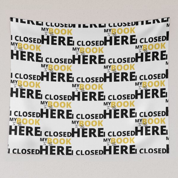 Item preview, I Closed My Book to Be Here Shirt, Book Lover, Librarian Shirt, Funny Book Reading Lover designed and sold by GlossBossCollec.
