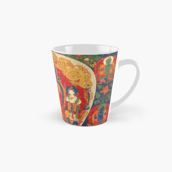Item preview, Mandala 139 Maitreya Bodhisattva Floral Thangka designed and sold by GuyBlank.