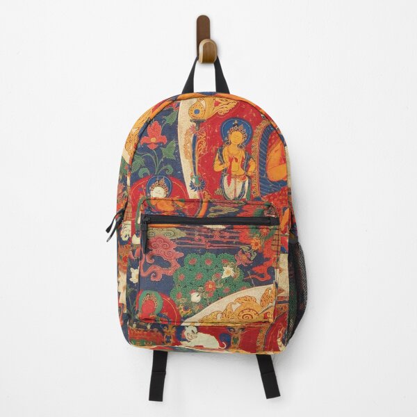 Item preview, Mandala 139 Maitreya Bodhisattva Floral Thangka designed and sold by GuyBlank.