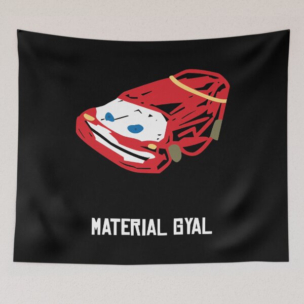 Item preview, Material Gyal Funny Men Women designed and sold by Big Twelve.
