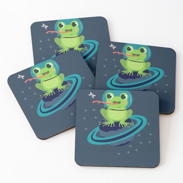 Item preview, Space frog, funny cute frog in space designed and sold by reka88.