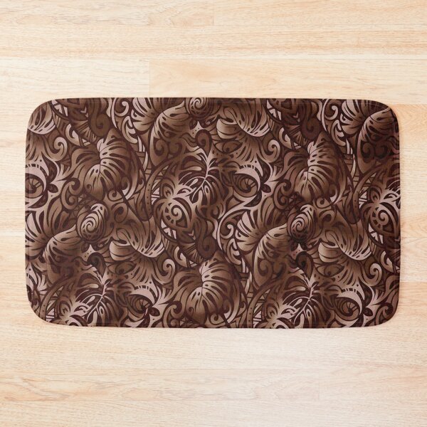 Item preview, Shades of Kona Koffee Bark Cloth designed and sold by J Marielle Designs.