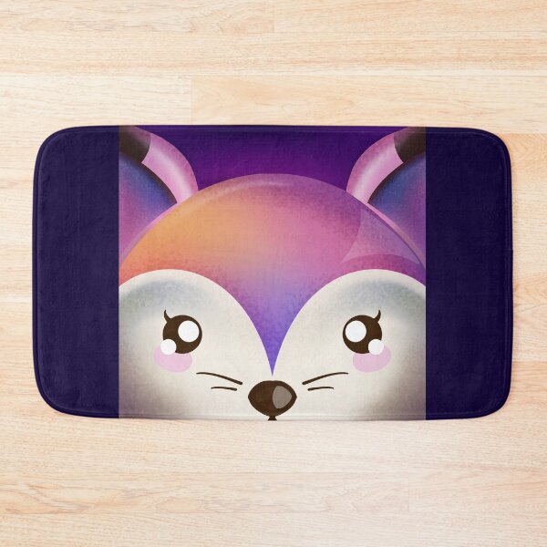 Item preview, Kawaii Rainbow Fox designed and sold by GlaDyxies.